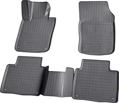 Zdjęcie produktu dla gumowe dywaniki podłogowe 3D do VOLVO V90 II | S90 | od roku modelowego 2016> | dopasowane z krawędzią