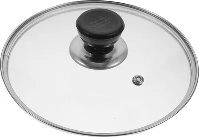 Produktbild von Glasdeckel für Töpfe und Pfannen mit Dampföffnung und Edelstahlgriff