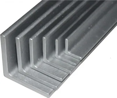 Produktbild von Winkelstahl verzinkt S235JR Länge 1000mm (100cm) 60x60x6mm