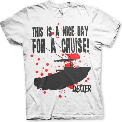Produktbild von A Nice Day For A Cruise T-Shirt - Large - White