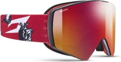 Produktbild von Julbo Sharp Polarisierte Skibrille Rot Flash Red Red/CAT3 Rot Flash Red Red/CAT3