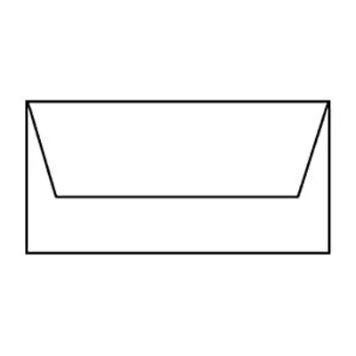Image de Paperado Enveloppes design blanches sans fenêtre dans un set pratique de 5 pièces