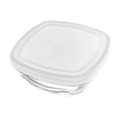 Produktbild von Lunchbox Freshbox Durchsichtig karriert mit Deckel (11 x 11 x 4,5 cm) (11 cm) (11 cm)