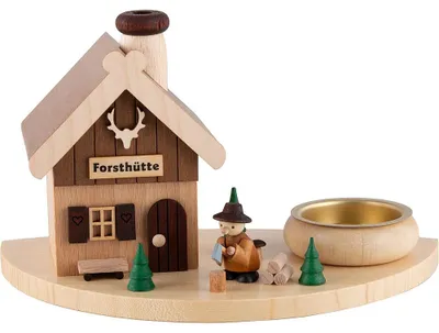Produktbild von Rauchhaus Forsthütte (10,5cm) von Ullrich Kunsthandwerk