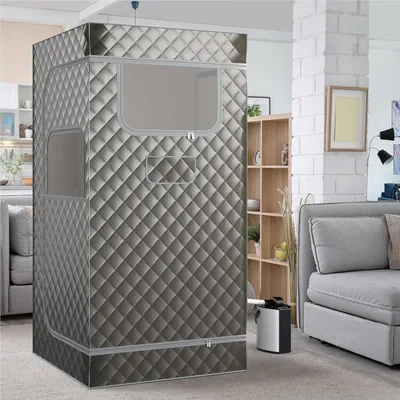 Obrázok produktu pre Prenosná sauna – mobilná sauna – infra sauna – parná kabína – wellness stan – regulácia teploty od 35 do 63 °C