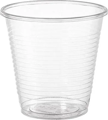 Produktbild von 20x Glas 160 ml, PLA Transparent PLA | Packung (50 Stück)