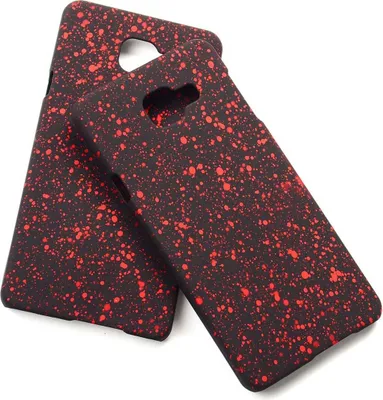Produktbild von Handy Hülle Schutz Case Bumper Schale für Samsung Galaxy A7 2016 3D Sterne Rot