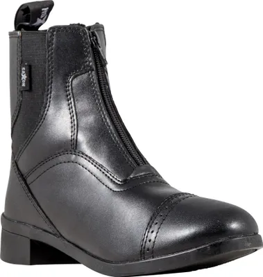 Produktbild von Saxon Unisex Syntovia Paddock Stiefeletten mit Reißverschluss WB801 (41 EU) (Schwarz)