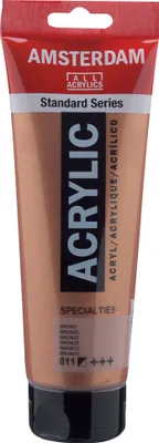 Produktbild von Amsterdam Standard Series Acrylfarbe Tube 250 ml Bronze 811