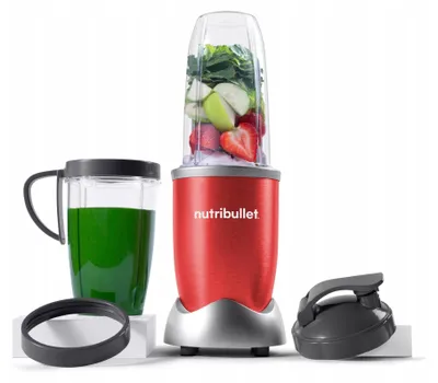 Obrázek produktu pro Nutribullet Pro 900 W – mixér na smoothie, extrakty a další, červený