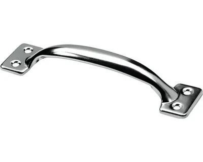 Produktbild von HETTICH Griff aus vernickeltem Stahl, 133 mm Achsabstand