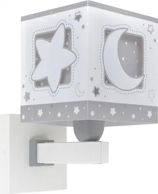 Produktbild von KinderWandleuchte Luna und Sterne