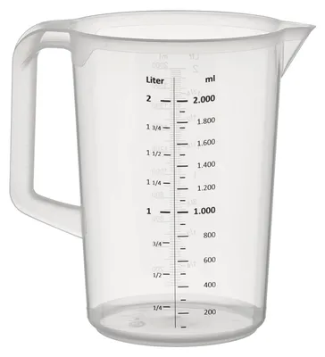 Immagine prodotto di APS 30048 Caraffa dosatrice APS, 2,0 litri, trasparente