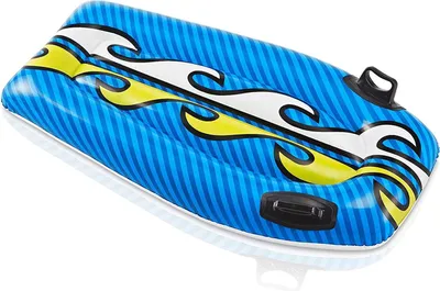 Produktbild von Intex 58165EU - Aufblasbare Luftmatratze Schwimmbrett Rider Assortiert, Vinyl, Mehrfarbig, 112x62 cm