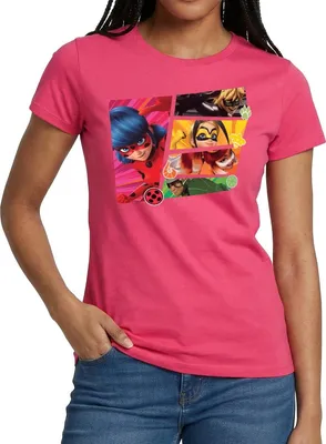 Produktbild von Spreadshirt Miraculous Superhelden Frauen T-Shirt, XL, Azalea