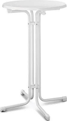 Produktbild von MFG Freizeitmöbel Stehtisch Sevelit weiß 70,0 x 70,0 x 110,0 cm