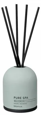 Image de Blomus set de parfum d'ambiance Fraga, diffuseur de parfum, béton, plastique, Pine Gray, 66407
