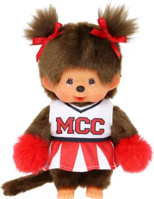 Produktbild von Monchhichi Plüschfigur Mädchen Cheerleader-Style 20cm