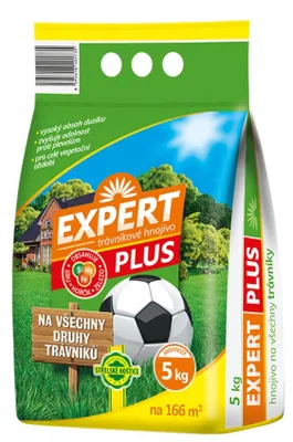Obrázek produktu pro Hnojivo trávníkové - Expert Plus 5 kg