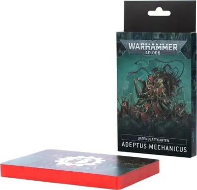 Produktbild von Warhammer 40.000 Adeptus Mechanicus Datenkarten