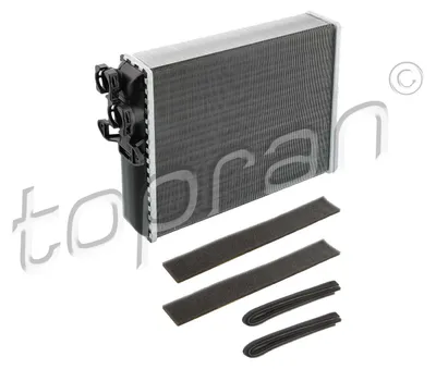 Produktbild von TOPRAN 601 855 Wärmetauscher Innenraumheizung Kühler für VOLVO V70 II (285) XC90 I (275) S60 I (384) XC70 II Kombi (136) XC70 Cross Country (295)