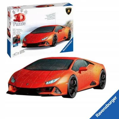 Produktbild von Ravensburger 3D Puzzle Lamborghini Huracan Evo 108 Teile