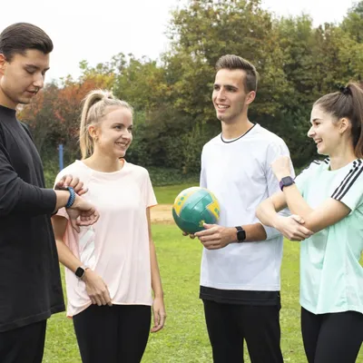 Image de Bracelet Sport en silicone pour Fitbit Versa 1/2/Lite Noir