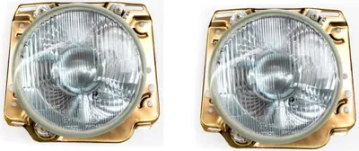 Zdjęcie produktu dla Zestaw reflektorów lewy + prawy H4 do VW Golf 2 II z lat 1983-1991