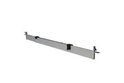 Produktbild von rabo stufenlos verstellbare Abziehschiene (außen) 1,40-2,40m, mit 2 verstellbaren Höhenanschlägen C-Schiene, stufenlos verstellbar 0-11cm