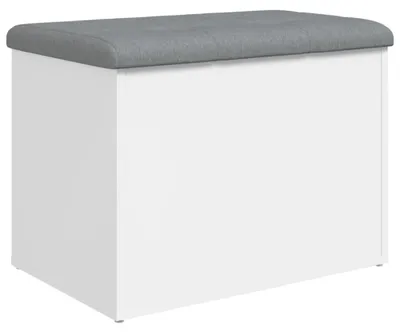 Obrázok produktu pre vidaXL Úložná lavica biela 62 x 42 x 45 cm Materiál na báze dreva