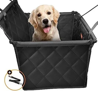 Immagine prodotto di Protezione per cani per sedile posteriore dell'auto, nera