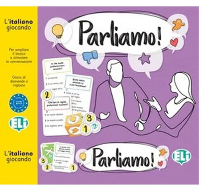 Produktbild von Klett Parliamo! Kartenspiel zur Wortschatzerweiterung und Gesprächsanregung
