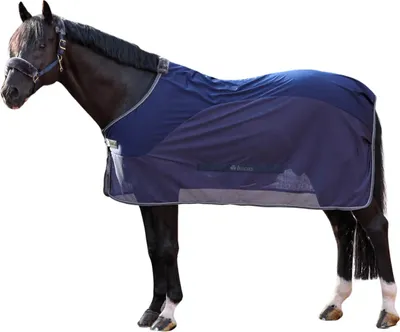 Produktbild von Bucas Abschwitzdecke Show-Line Competition Cooler Hängerdecke Navy/Grey 140 cm