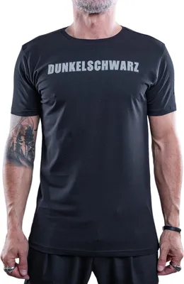 Produktbild von Dunkelschwarz T-Shirt DS-1 HT01 black - S