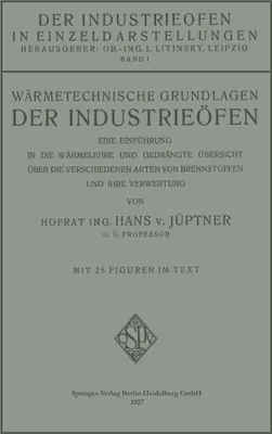 Produktbild von Wärmetechnische Grundlagen der Industrieöfen