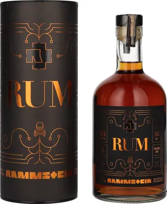 Image de Rammstein Premium Rum 40% Vol. 0,7l en boîte cadeau