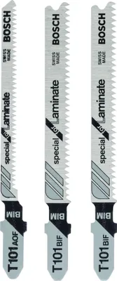 Obrázok produktu pre Sada pílových listov Bosch - 1x T 101 AOF, 2x T 101 BIF