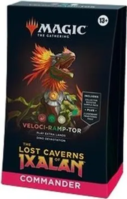 Produktbild von Magic: The Gathering Commander: The Lost Caverns of Ixalan: Veloci-Ramp-Tor