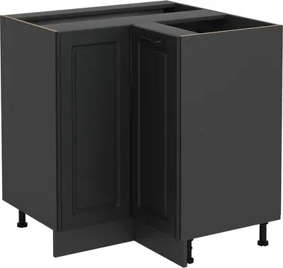 Produktbild von Eckunterschrank Vicco R-Line Anthrazit Landhaus 75.6 cm ohne Arbeitsplatte, Model 53901