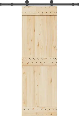 Image de vidaXL Kit de ferrures pour portes coulissantes 152,5 cm Acier noir