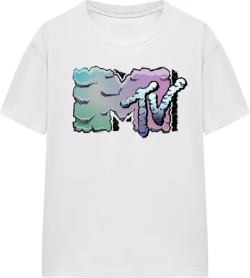 Obrázok produktu pre MTV - Tričko pre mužov/dámy uni TV15819 (L) (Biela)