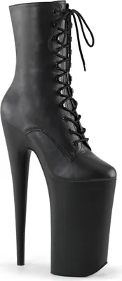 Produktbild von BEYOND-1020 Damen Booties von Pleaser, Schwarz Matt , EU 35, US 5