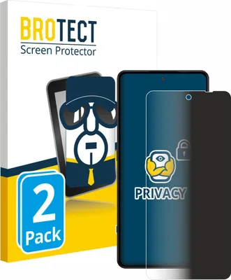 Produktbild von 2x BROTECT Sichtschutzfolie für Gigaset GS6 Anti-Spy Privacy Sichtschutz Blickschutz Folie Blaulicht-Schutz