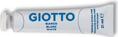 Image de Giotto 355001 Peinture à la détrempe 21 ml Tube blanc