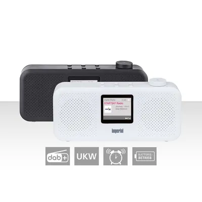 Zdjęcie produktu dla Imperial DABMAN 16 - Zegar - Analogowy i cyfrowy - DAB, DAB+, FM - 87,5 - 108 MHz - 174 - 240 MHz - 2 W (22-126-20)