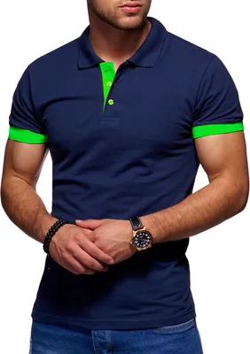 Produktbild von Style-Division Herren Poloshirt für Herren in Piqué-Qualität Polohemd Basic Polo-Hemd T-Shirt