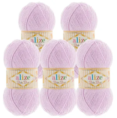 500g Alize Baby Best 27 hell violett