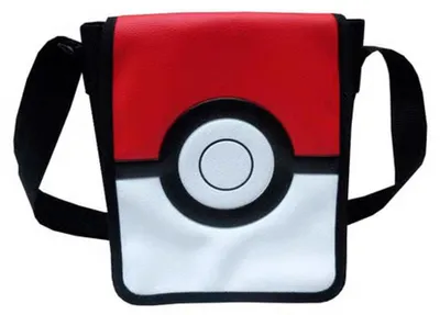 Obrázek produktu pro Pokemon – Taška přes rameno, Pokeball CD2757 (univerzální velikost) (červená/bílá)