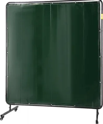 Immagine prodotto di Tenda di protezione per saldatura - 183x183cm - Compatibile con Vlam - Mobile - Verde trasparente