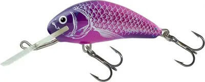 Produktbild von Salmo Hornet Wobbler , Salmo Farben:UV Purple, Länge/Gewicht/Laufverhalten/Tauchtiefe:5cm / 7g / schwimmend / 2.0-4.6m